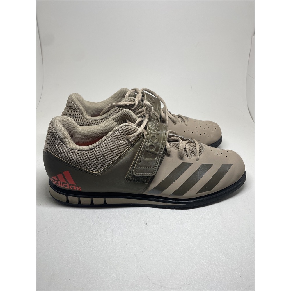 Adidas Powerlift 3.1 Mens Cross Trainer Shoes US Size 14Beige Olive Brown BA8017